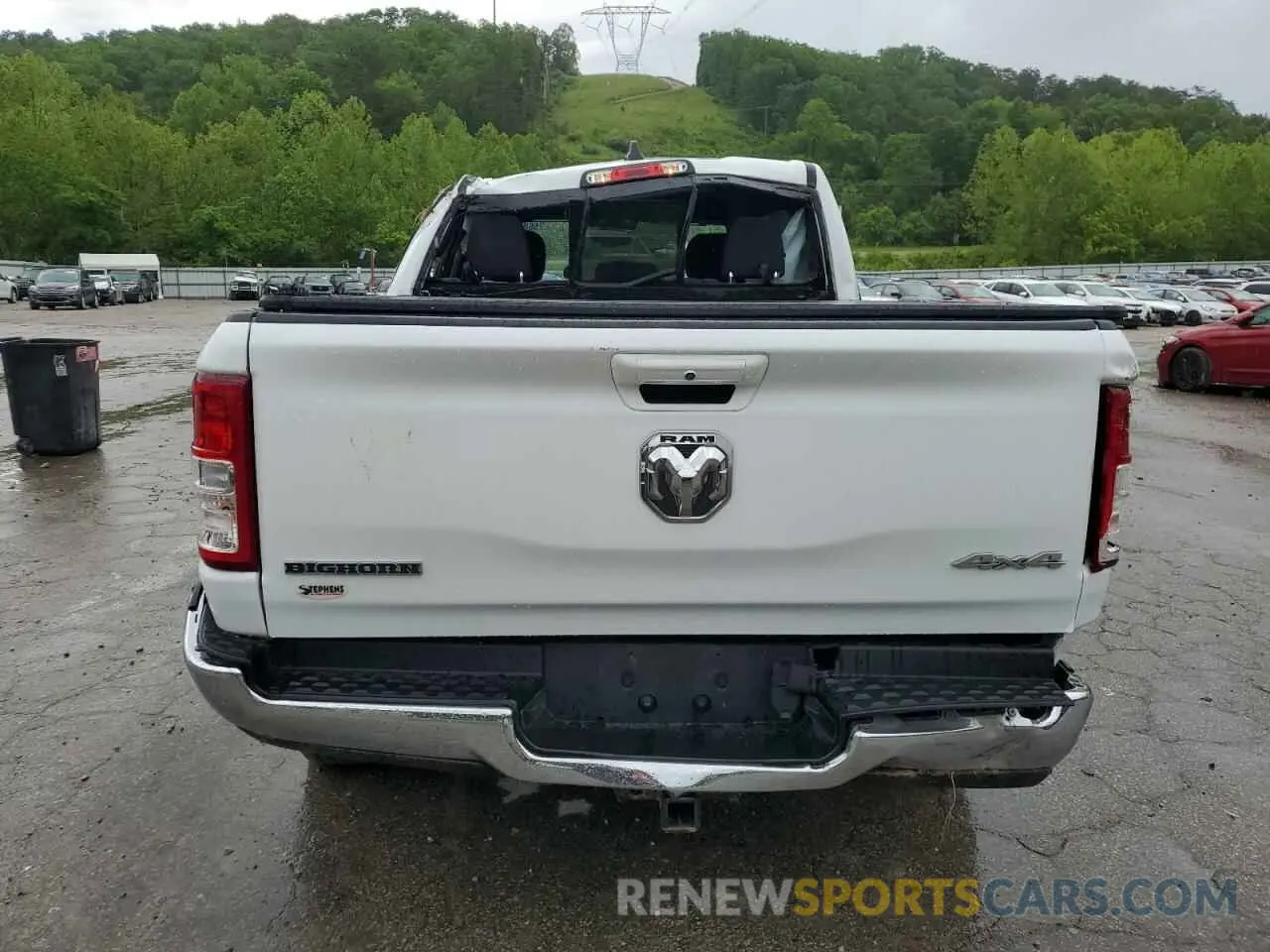 6 Photograph of a damaged car 1C6RRFFG2MN627979 RAM 1500 2021