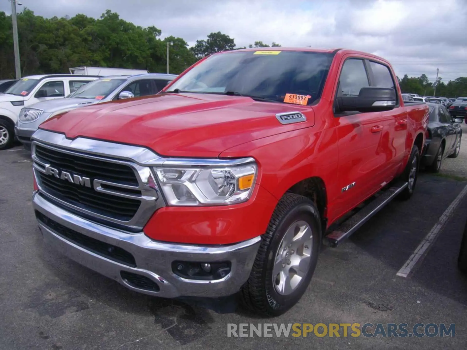 16 Photograph of a damaged car 1C6RRFFG3MN545825 RAM 1500 2021