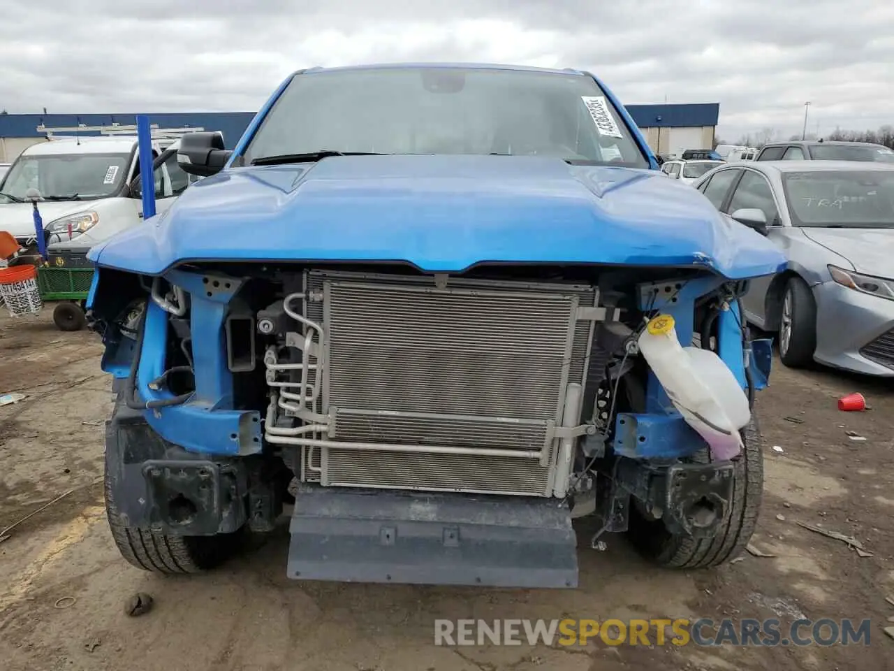 5 Photograph of a damaged car 1C6RRFFG3MN645360 RAM 1500 2021