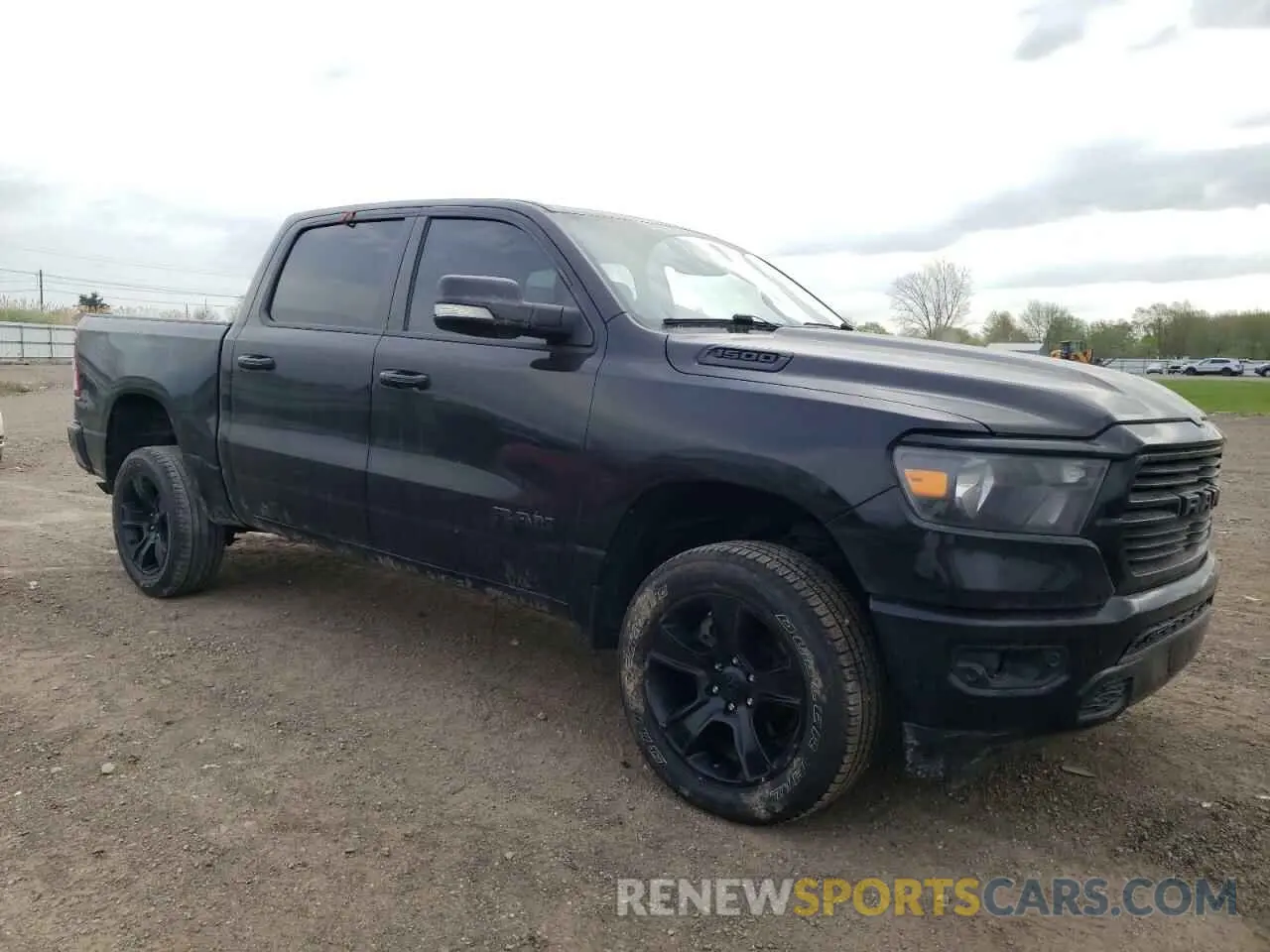 4 Photograph of a damaged car 1C6RRFFG6MN591438 RAM 1500 2021