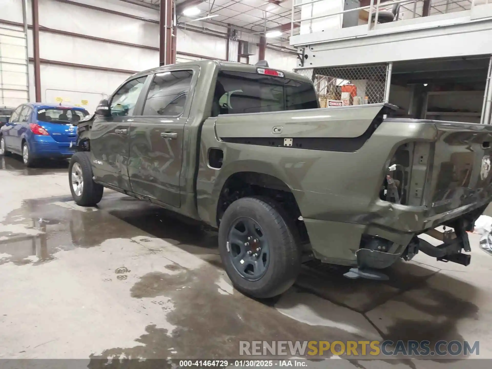 3 Photograph of a damaged car 1C6RRFFG7MN594526 RAM 1500 2021