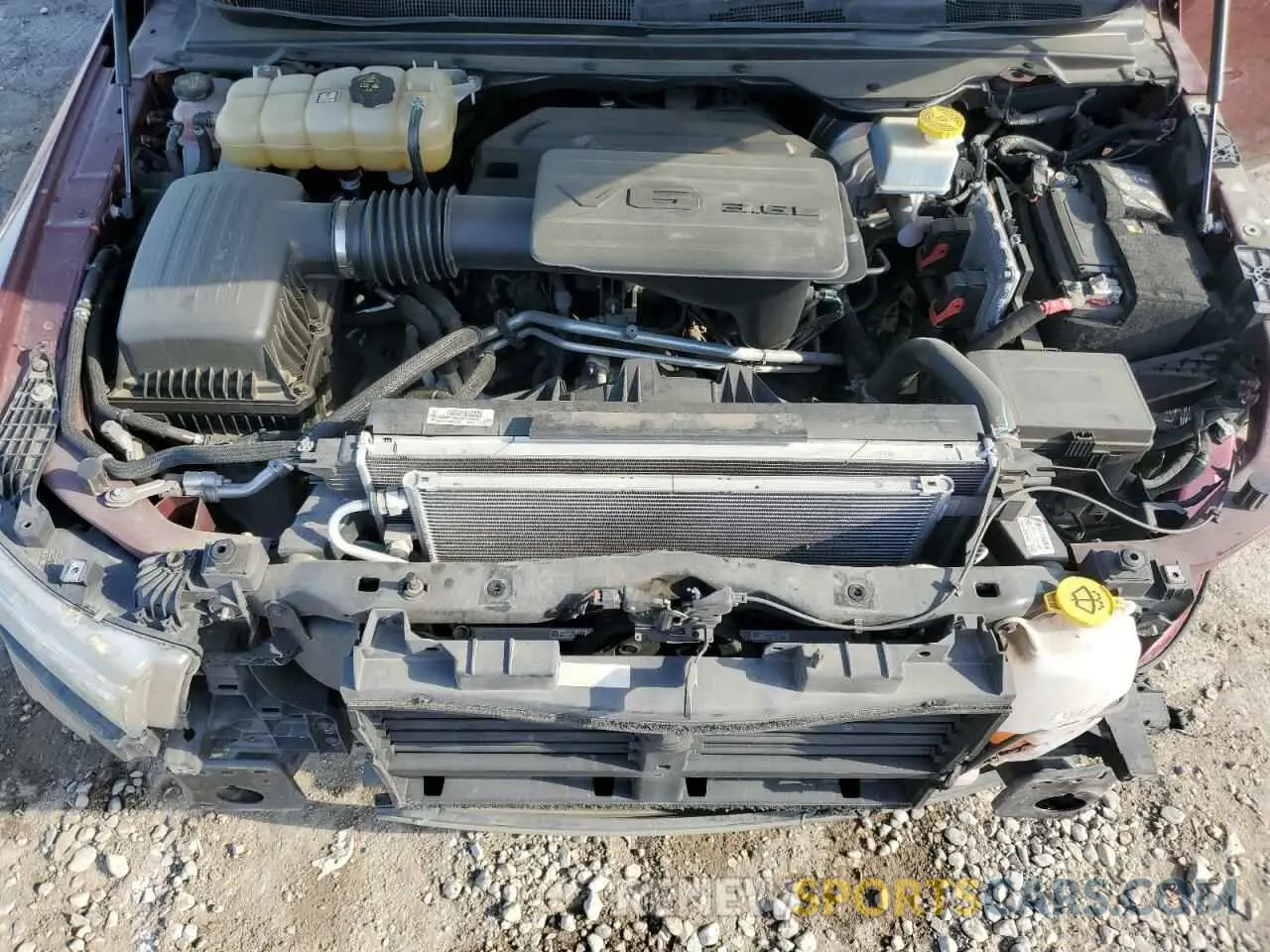 11 Photograph of a damaged car 1C6RRFFG8MN610491 RAM 1500 2021