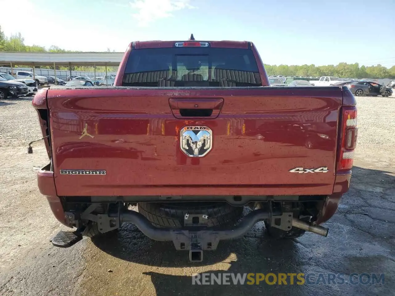 6 Photograph of a damaged car 1C6RRFFG8MN610491 RAM 1500 2021