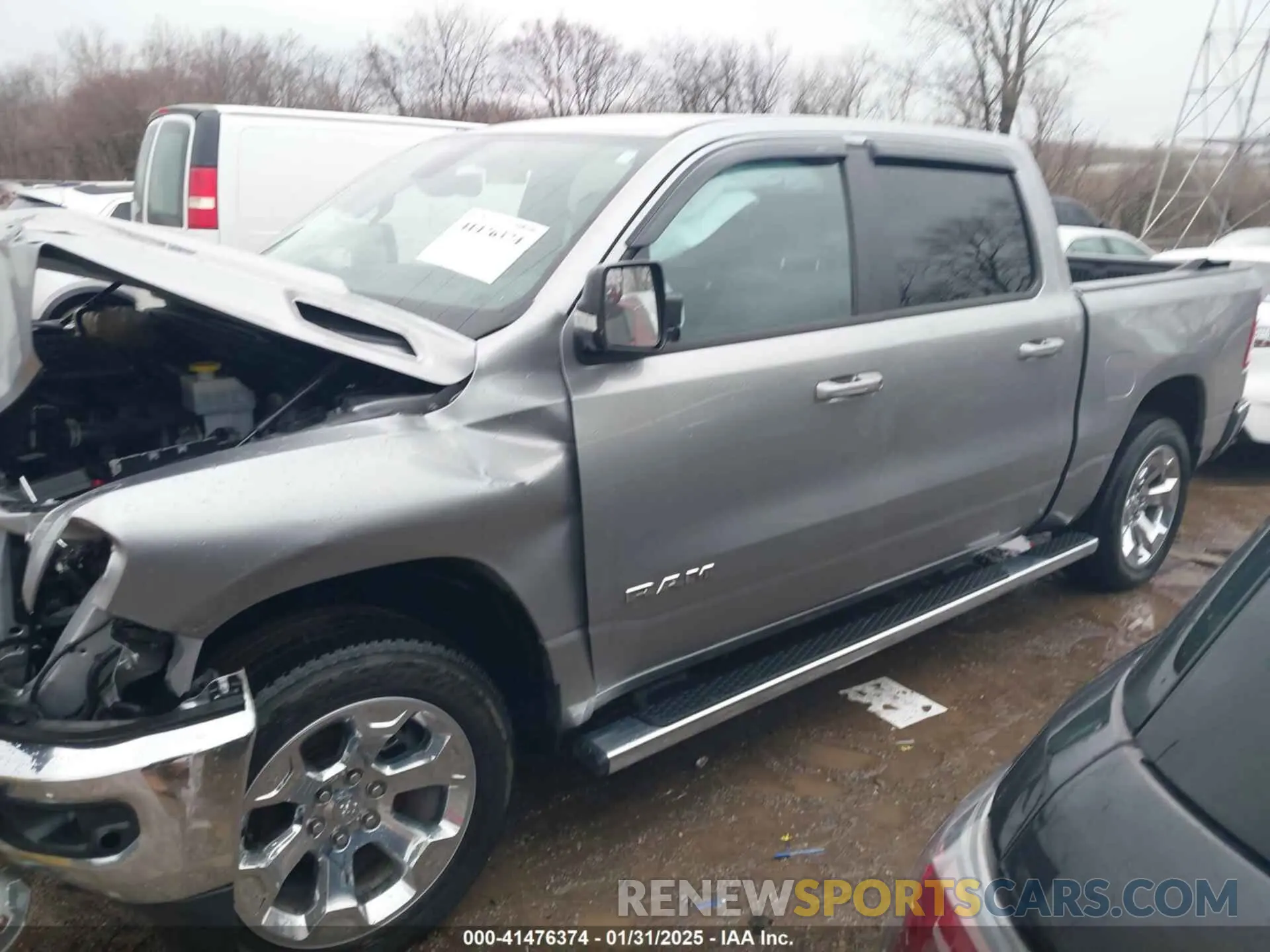 14 Photograph of a damaged car 1C6RRFFG8MN723311 RAM 1500 2021