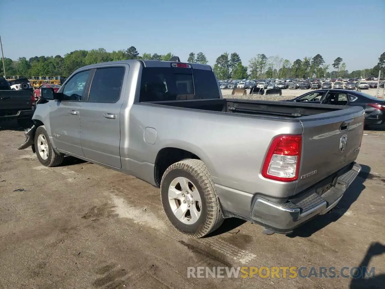 2 Photograph of a damaged car 1C6RRFMG3MN684470 RAM 1500 2021
