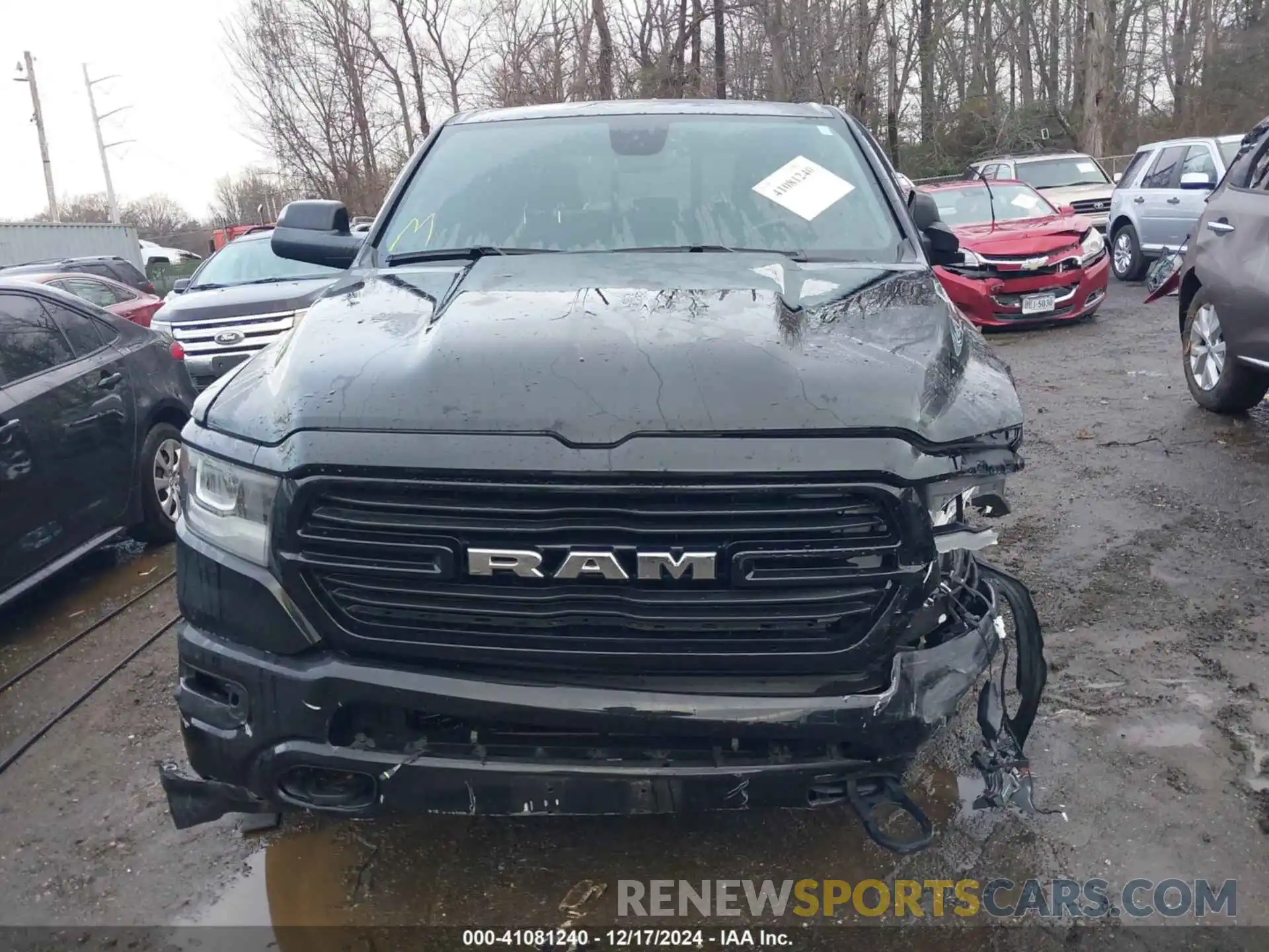 13 Photograph of a damaged car 1C6SRFBT0MN556611 RAM 1500 2021