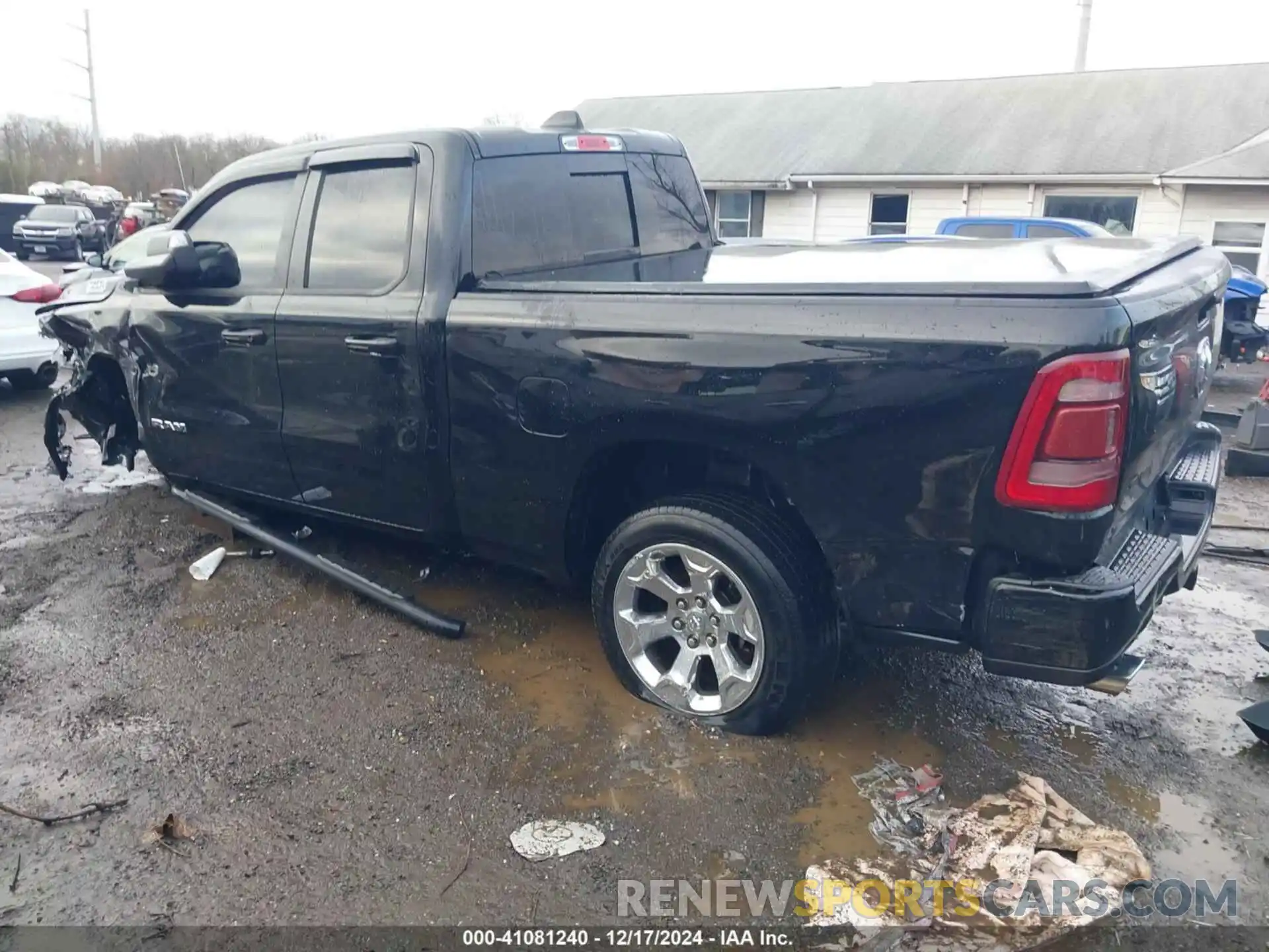 3 Photograph of a damaged car 1C6SRFBT0MN556611 RAM 1500 2021