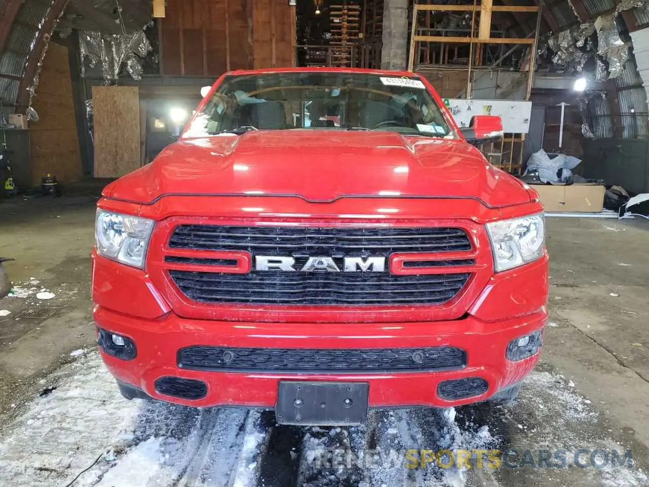 5 Photograph of a damaged car 1C6SRFBT1MN798825 RAM 1500 2021