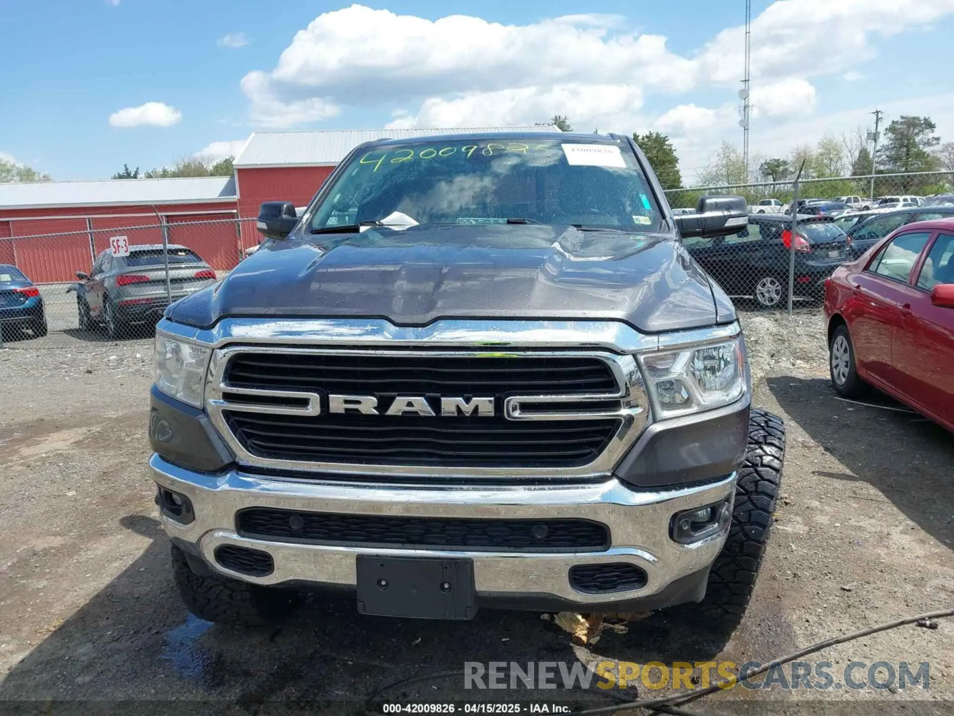 12 Photograph of a damaged car 1C6SRFBT2MN732087 RAM 1500 2021