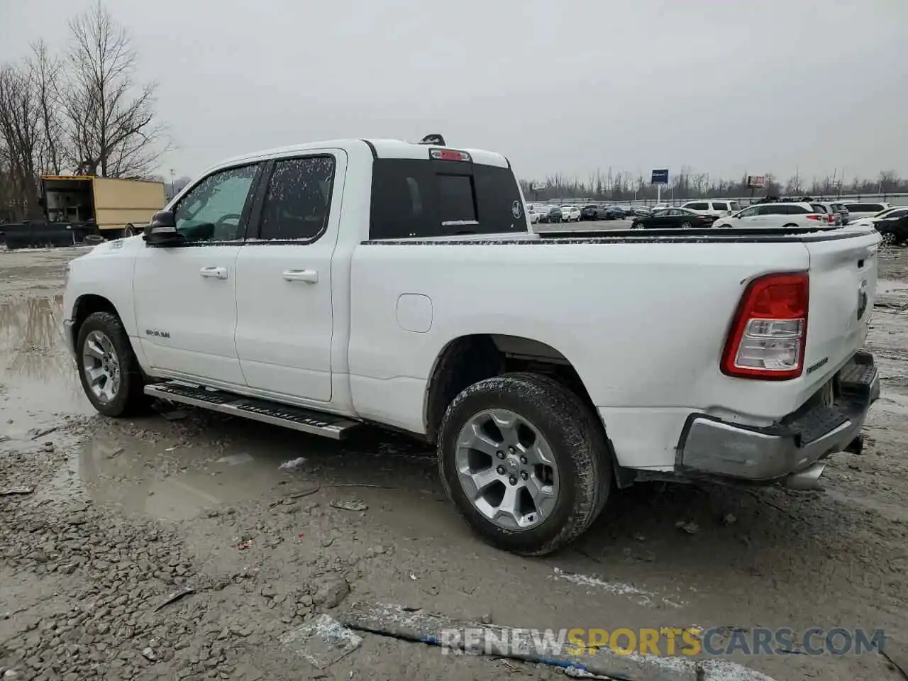 2 Photograph of a damaged car 1C6SRFBT3MN539544 RAM 1500 2021