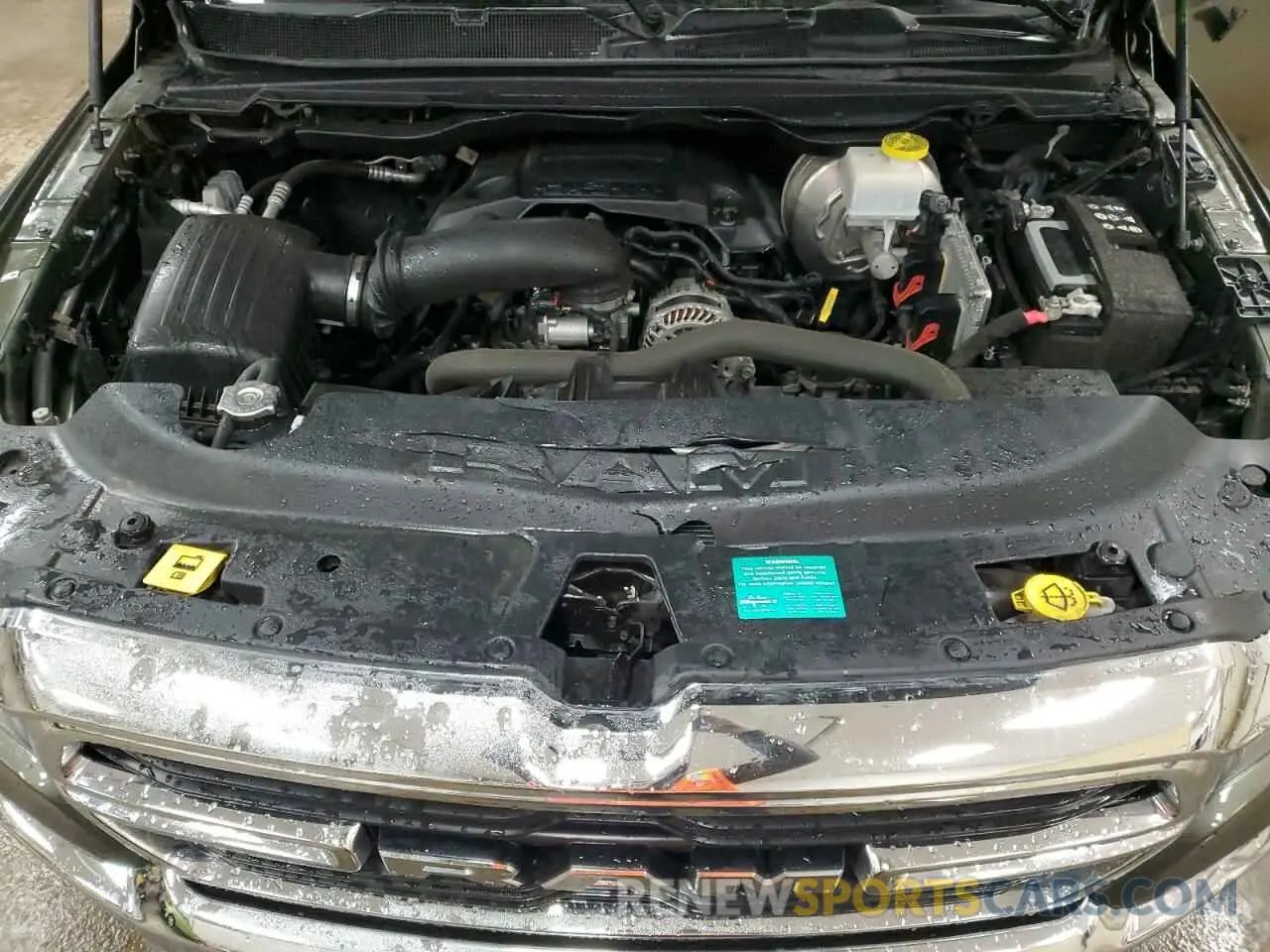 11 Photograph of a damaged car 1C6SRFBT3MN696054 RAM 1500 2021