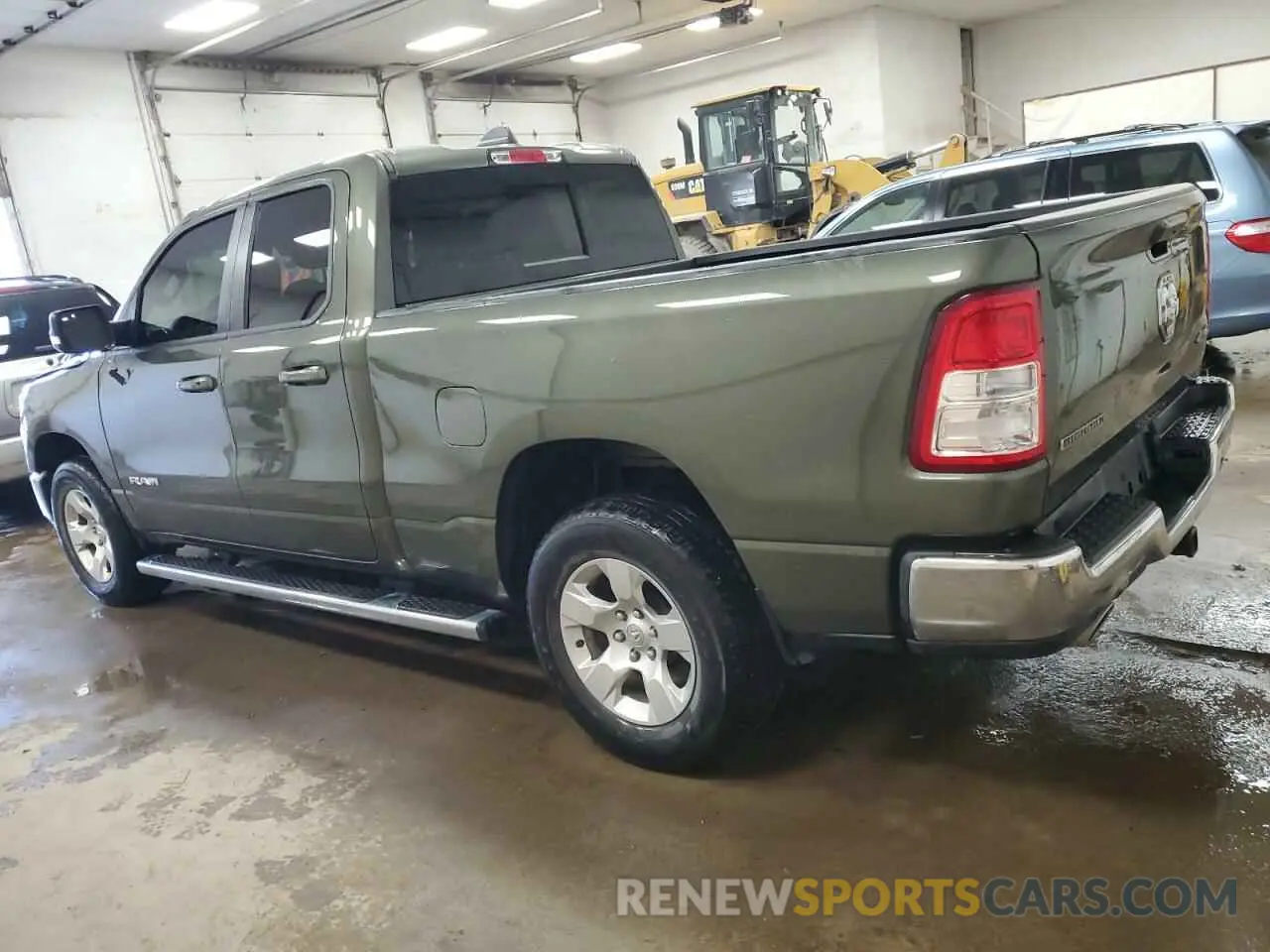 2 Photograph of a damaged car 1C6SRFBT3MN696054 RAM 1500 2021