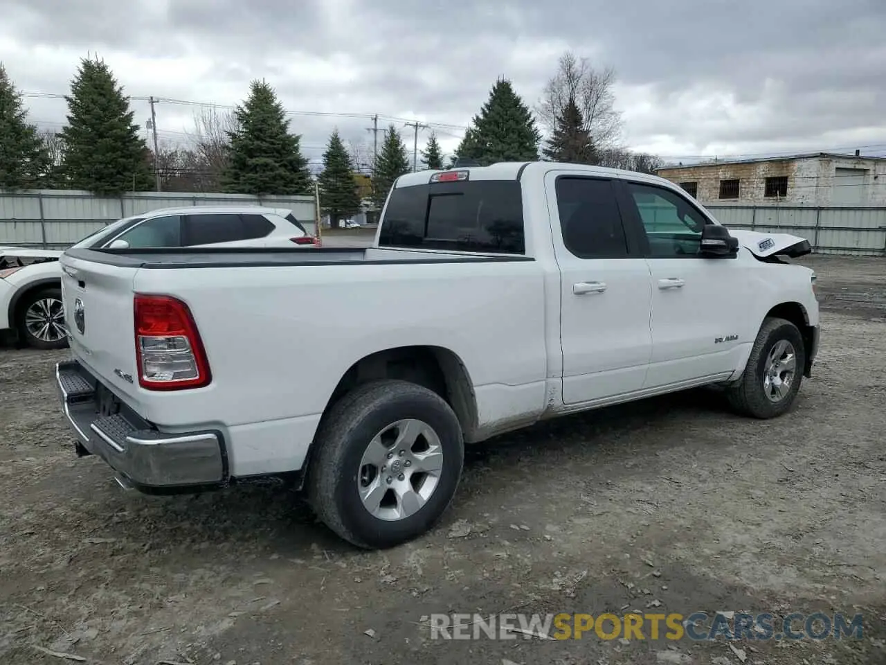 3 Photograph of a damaged car 1C6SRFBT3MN698242 RAM 1500 2021