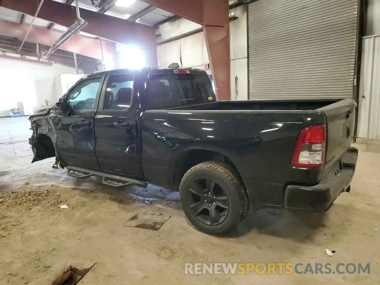 2 Photograph of a damaged car 1C6SRFBT3MN741073 RAM 1500 2021