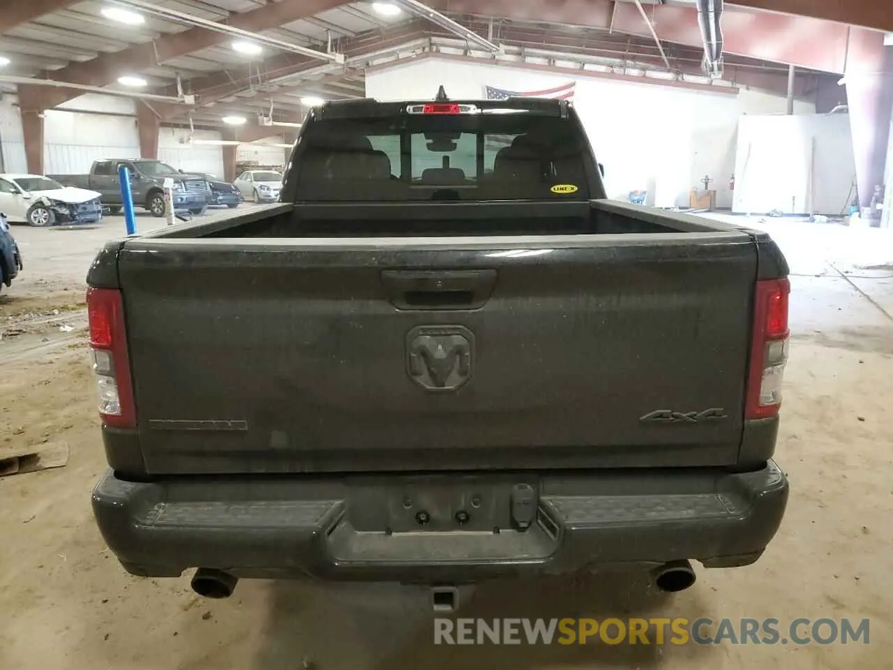 6 Photograph of a damaged car 1C6SRFBT3MN741073 RAM 1500 2021