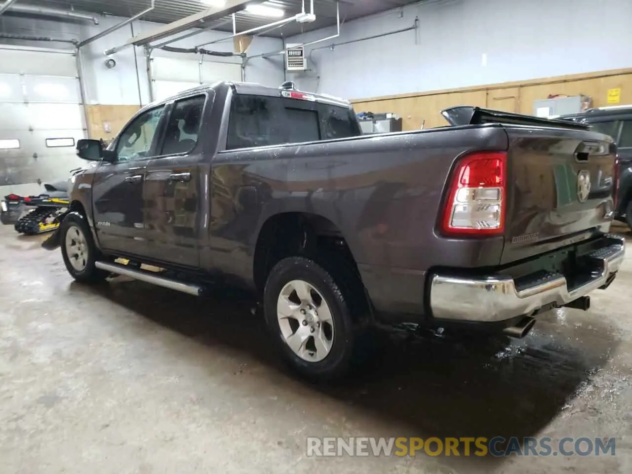 2 Photograph of a damaged car 1C6SRFBT4MN696449 RAM 1500 2021