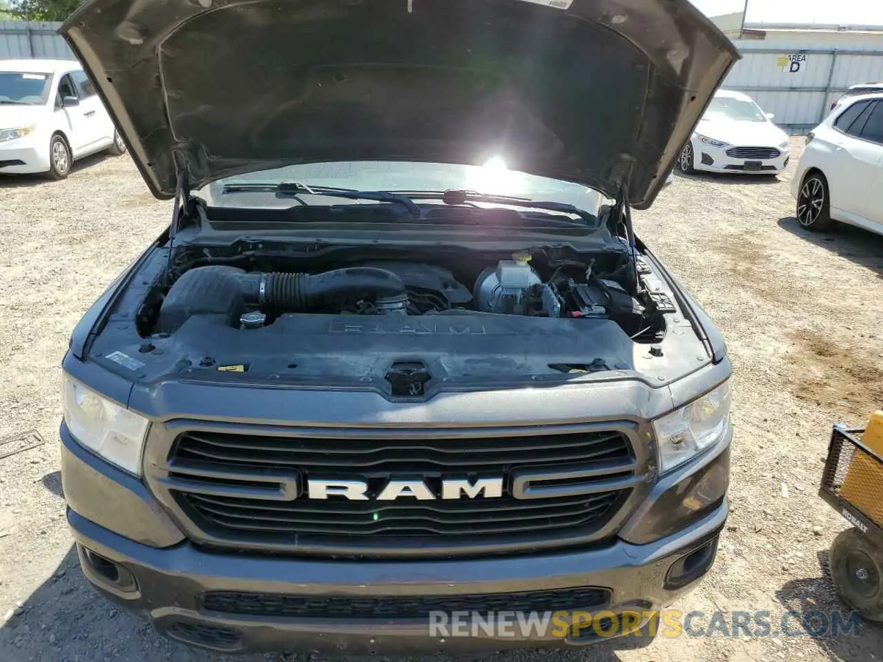 12 Photograph of a damaged car 1C6SRFBT5MN520090 RAM 1500 2021