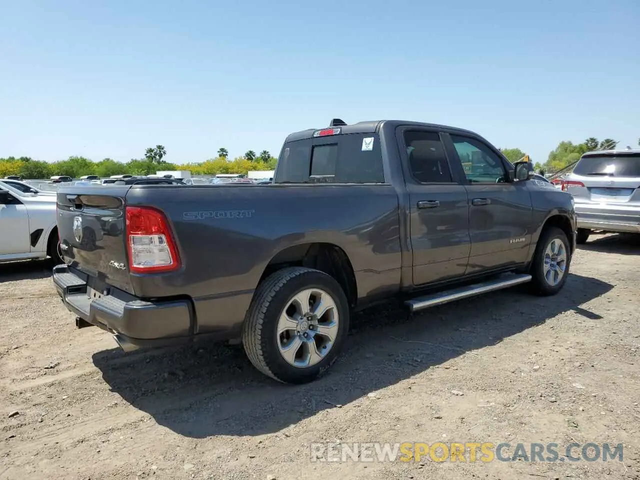 3 Photograph of a damaged car 1C6SRFBT5MN520090 RAM 1500 2021