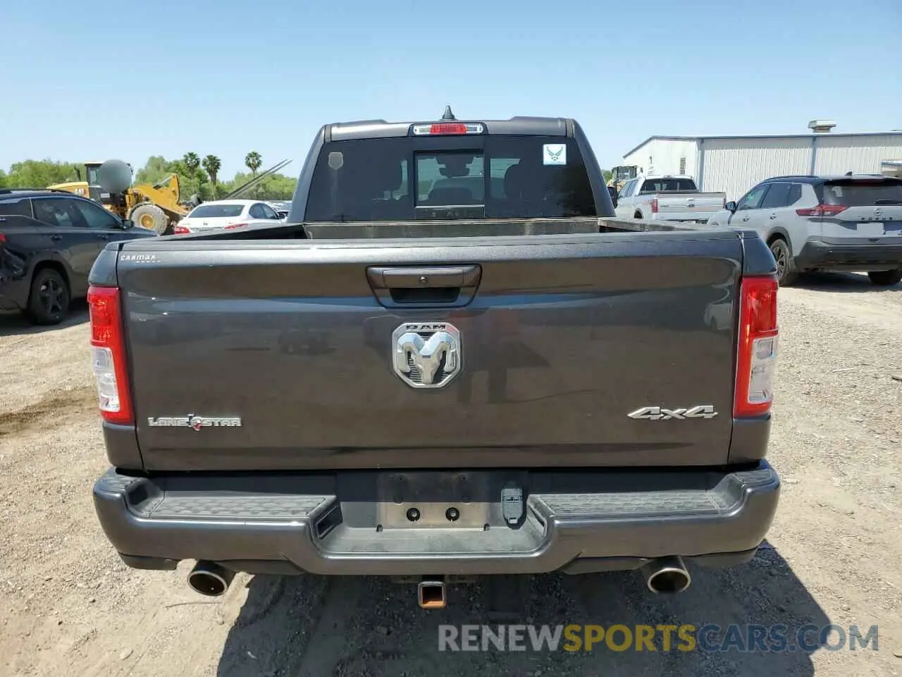 6 Photograph of a damaged car 1C6SRFBT5MN520090 RAM 1500 2021