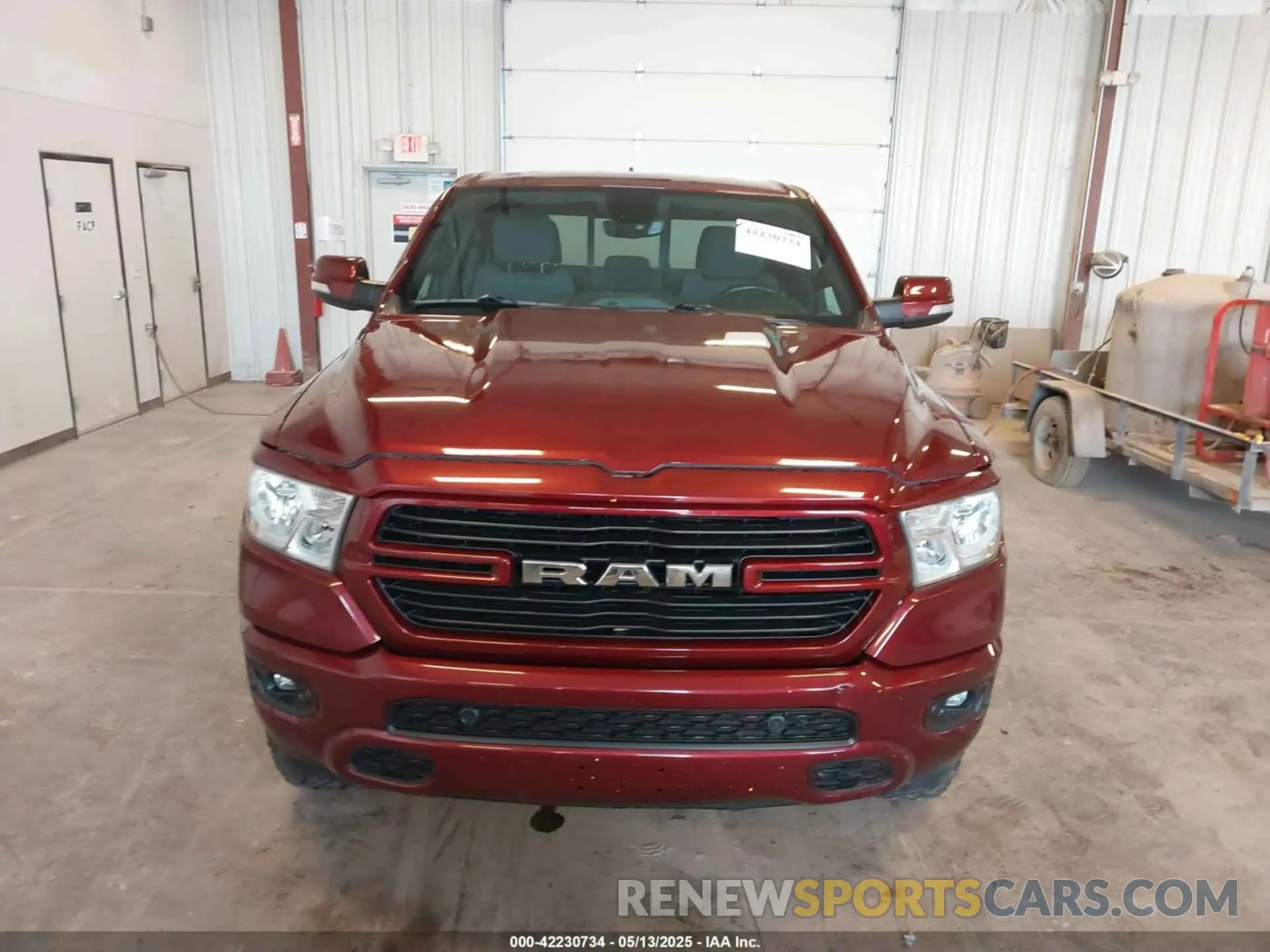 13 Photograph of a damaged car 1C6SRFBT7MN517594 RAM 1500 2021
