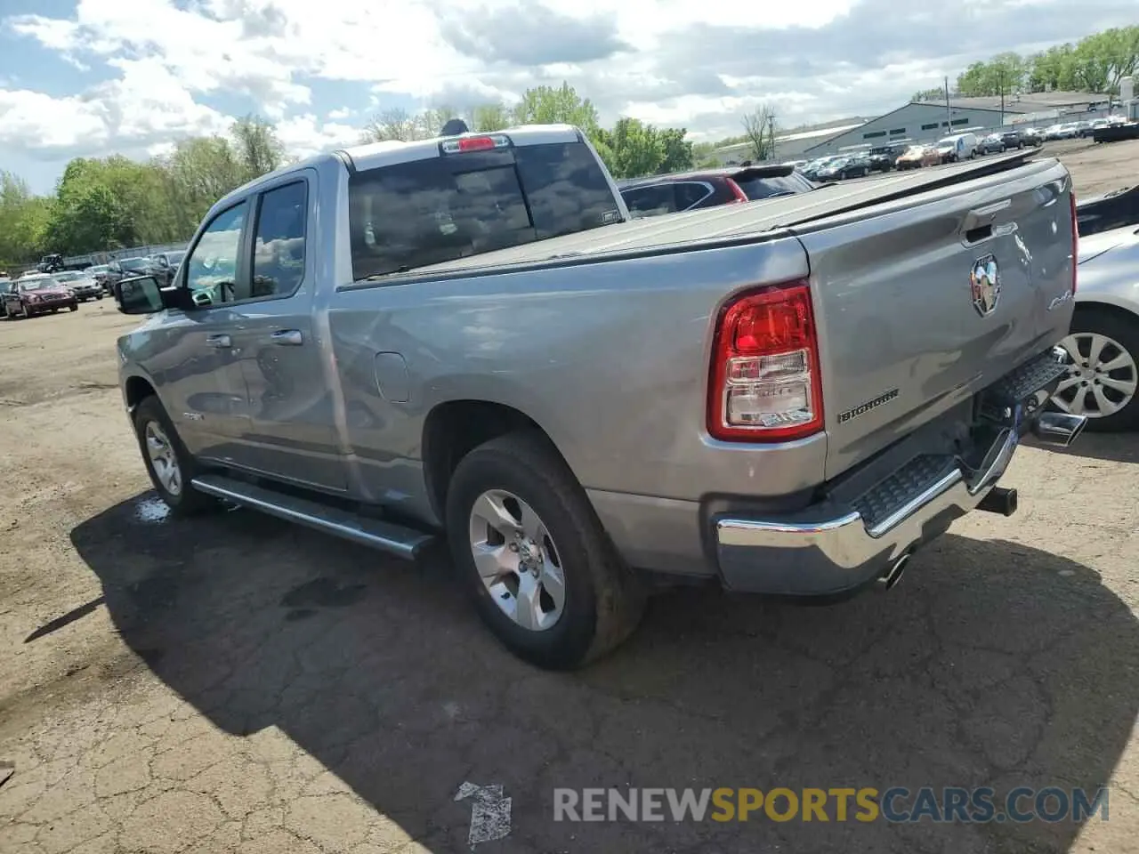 2 Photograph of a damaged car 1C6SRFBT7MN582493 RAM 1500 2021