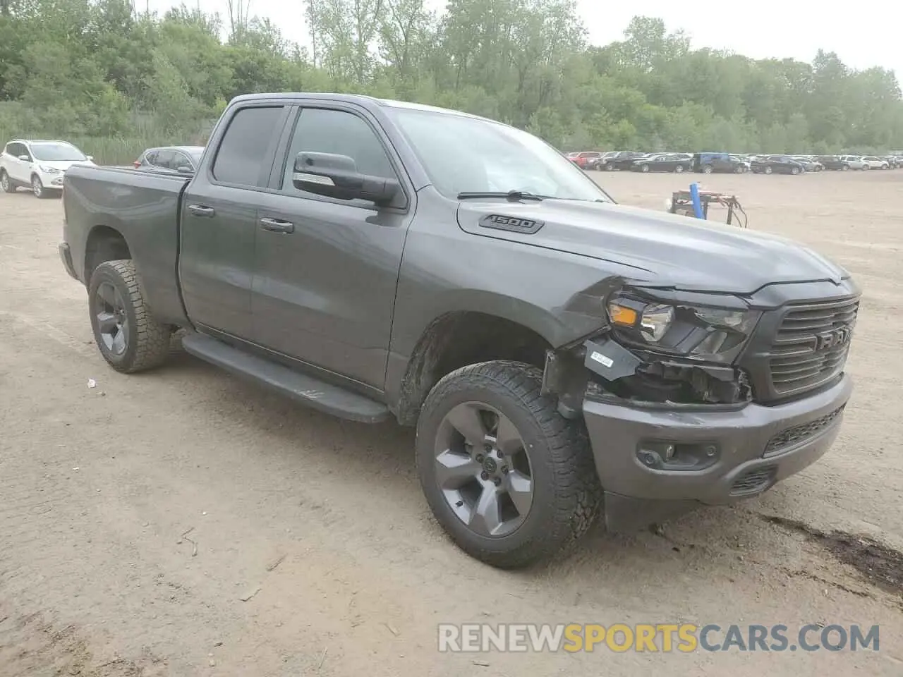 4 Photograph of a damaged car 1C6SRFBT9MN728764 RAM 1500 2021