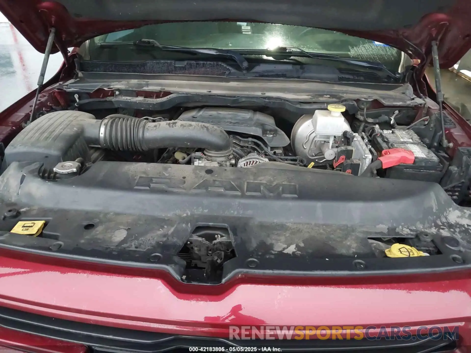 10 Photograph of a damaged car 1C6SRFBTXMN537368 RAM 1500 2021