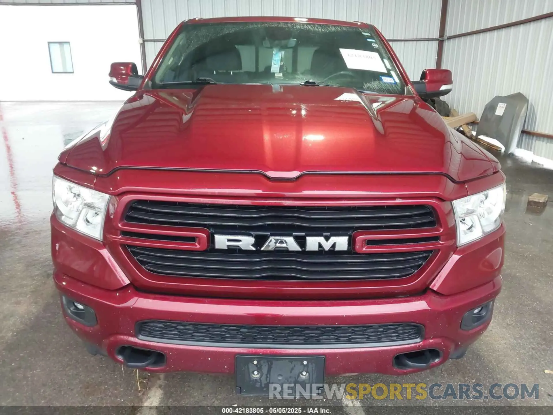 12 Photograph of a damaged car 1C6SRFBTXMN537368 RAM 1500 2021
