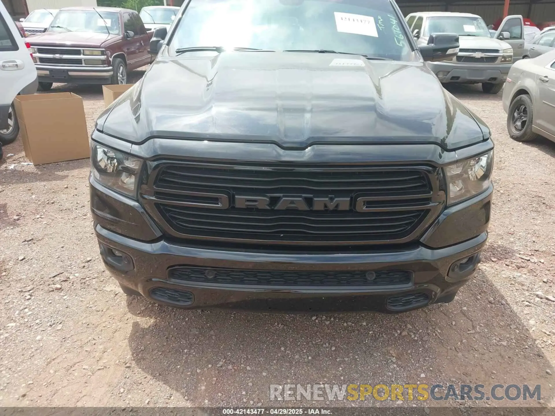 11 Photograph of a damaged car 1C6SRFBTXMN561041 RAM 1500 2021
