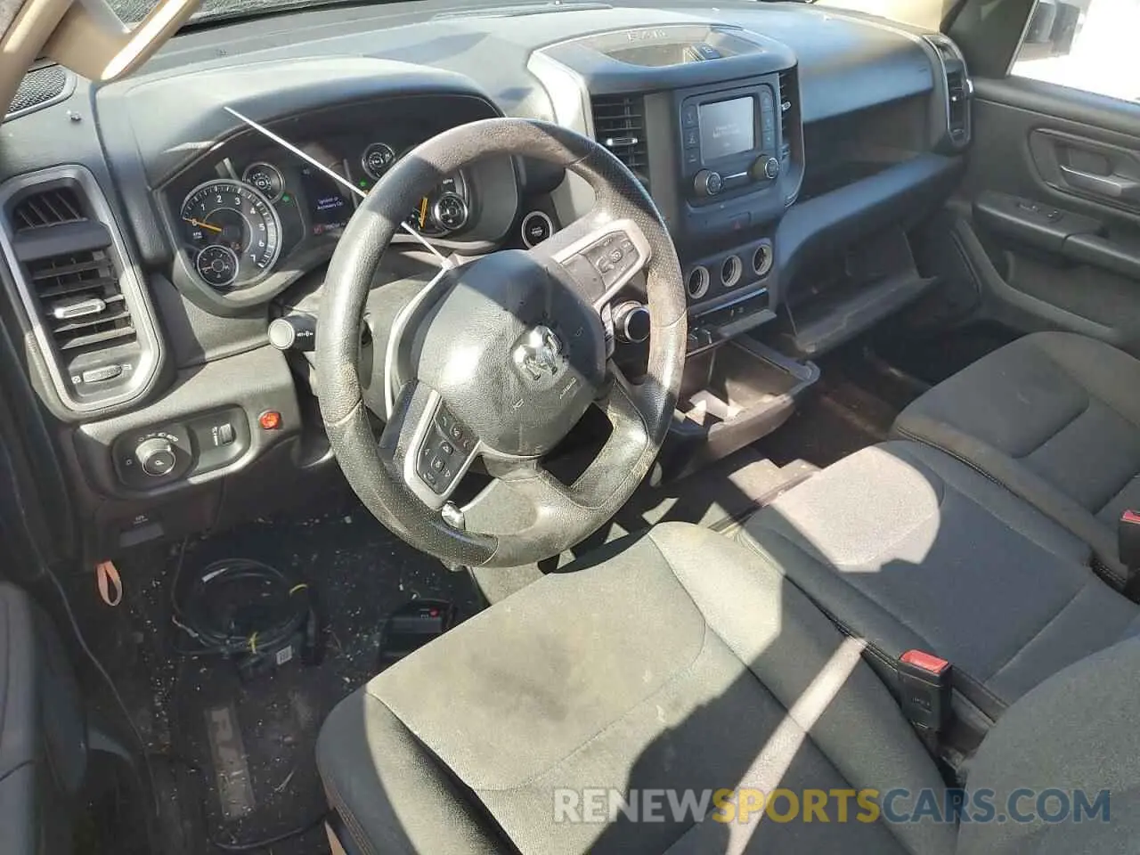 8 Photograph of a damaged car 1C6SRFCT7MN604278 RAM 1500 2021