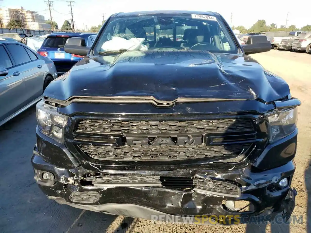 5 Photograph of a damaged car 1C6SRFFMXMN725956 RAM 1500 2021