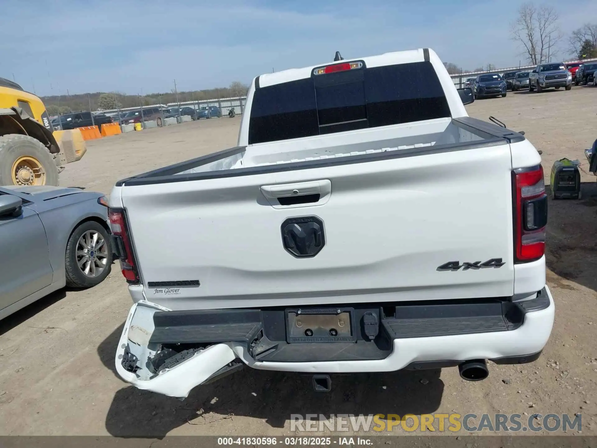 17 Photograph of a damaged car 1C6SRFFT0MN521027 RAM 1500 2021