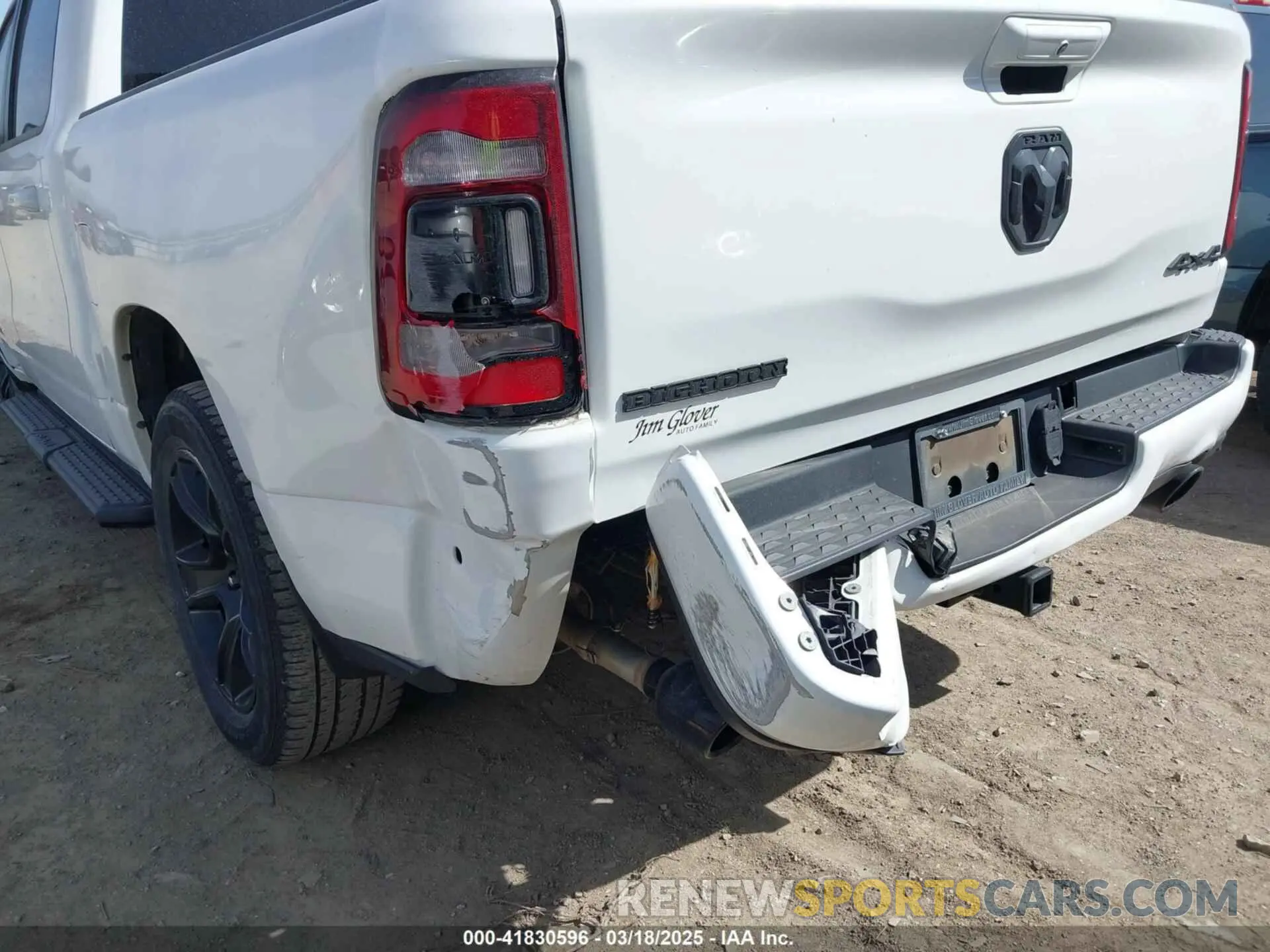 19 Photograph of a damaged car 1C6SRFFT0MN521027 RAM 1500 2021