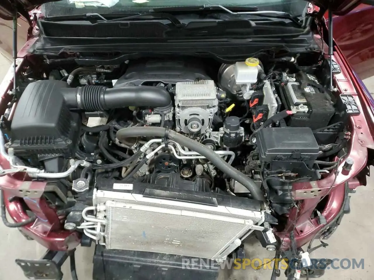 11 Photograph of a damaged car 1C6SRFFT0MN723639 RAM 1500 2021