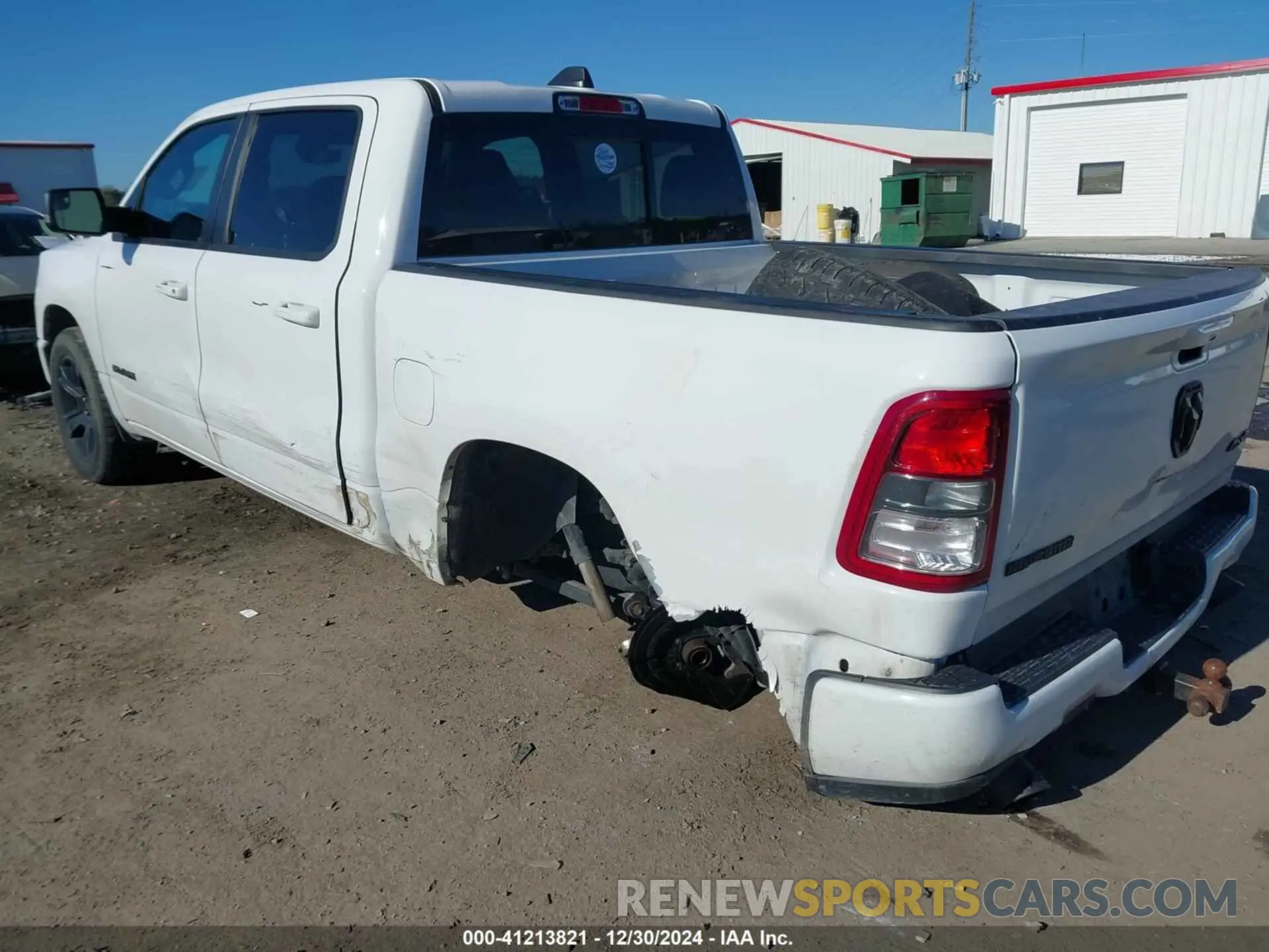 3 Photograph of a damaged car 1C6SRFFT1MN509467 RAM 1500 2021