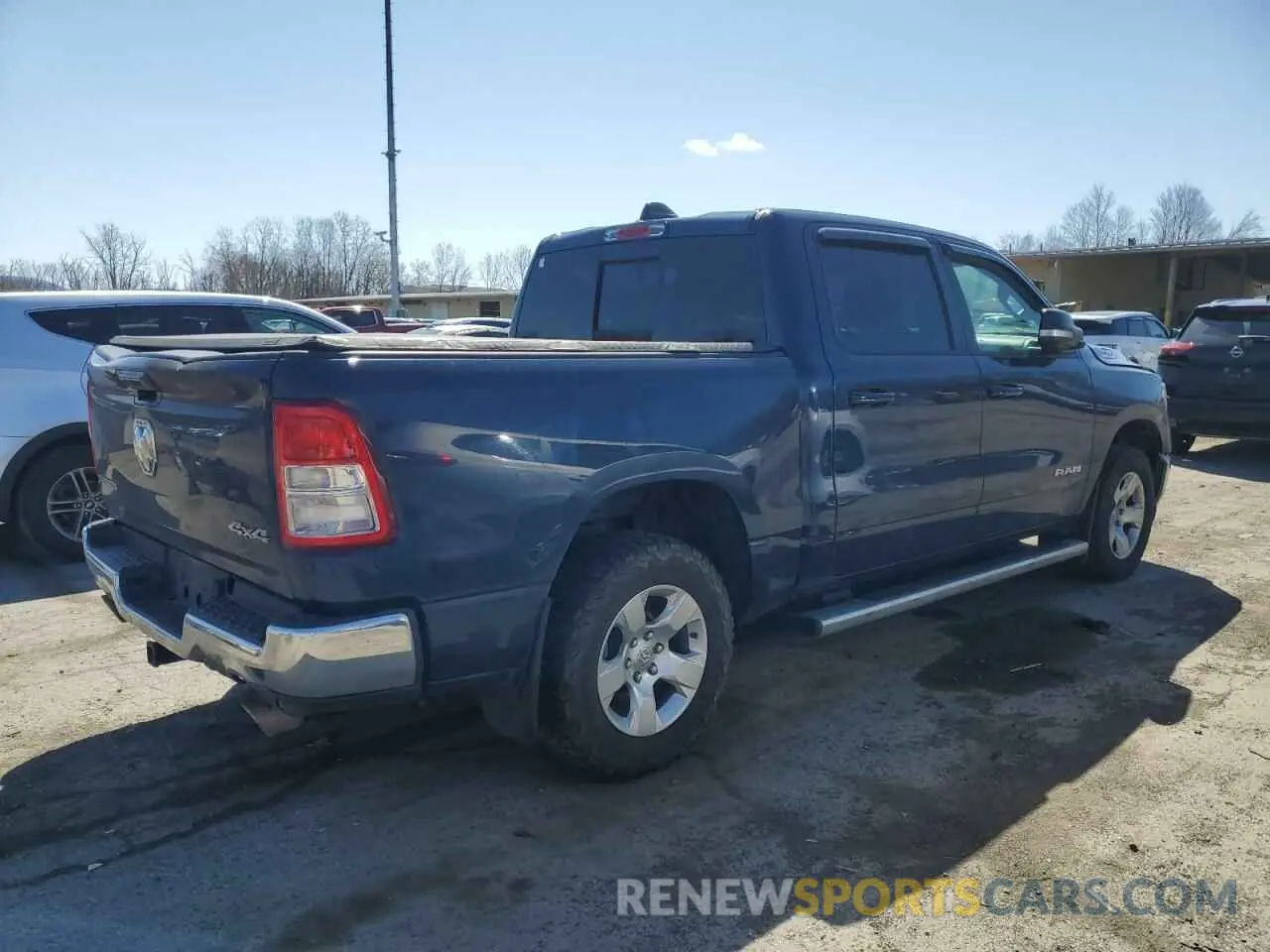 3 Photograph of a damaged car 1C6SRFFT1MN579180 RAM 1500 2021