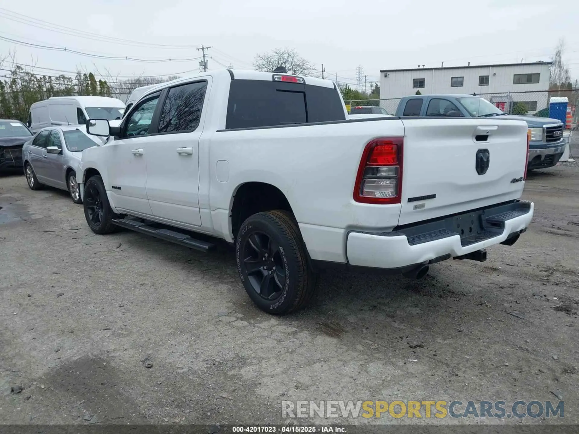 3 Photograph of a damaged car 1C6SRFFT1MN721561 RAM 1500 2021