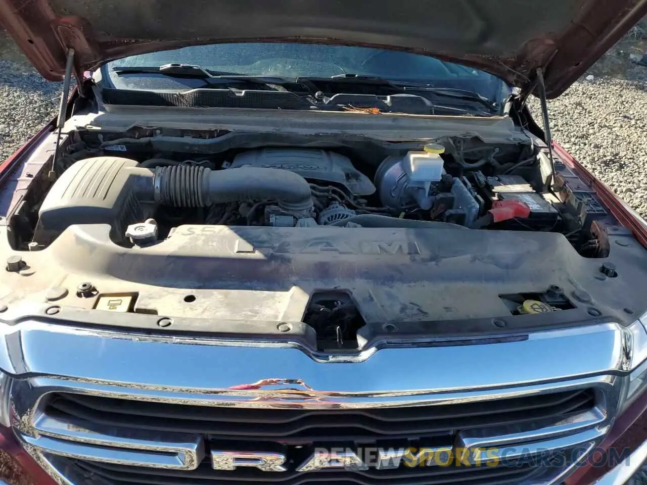 11 Photograph of a damaged car 1C6SRFFT1MN729921 RAM 1500 2021
