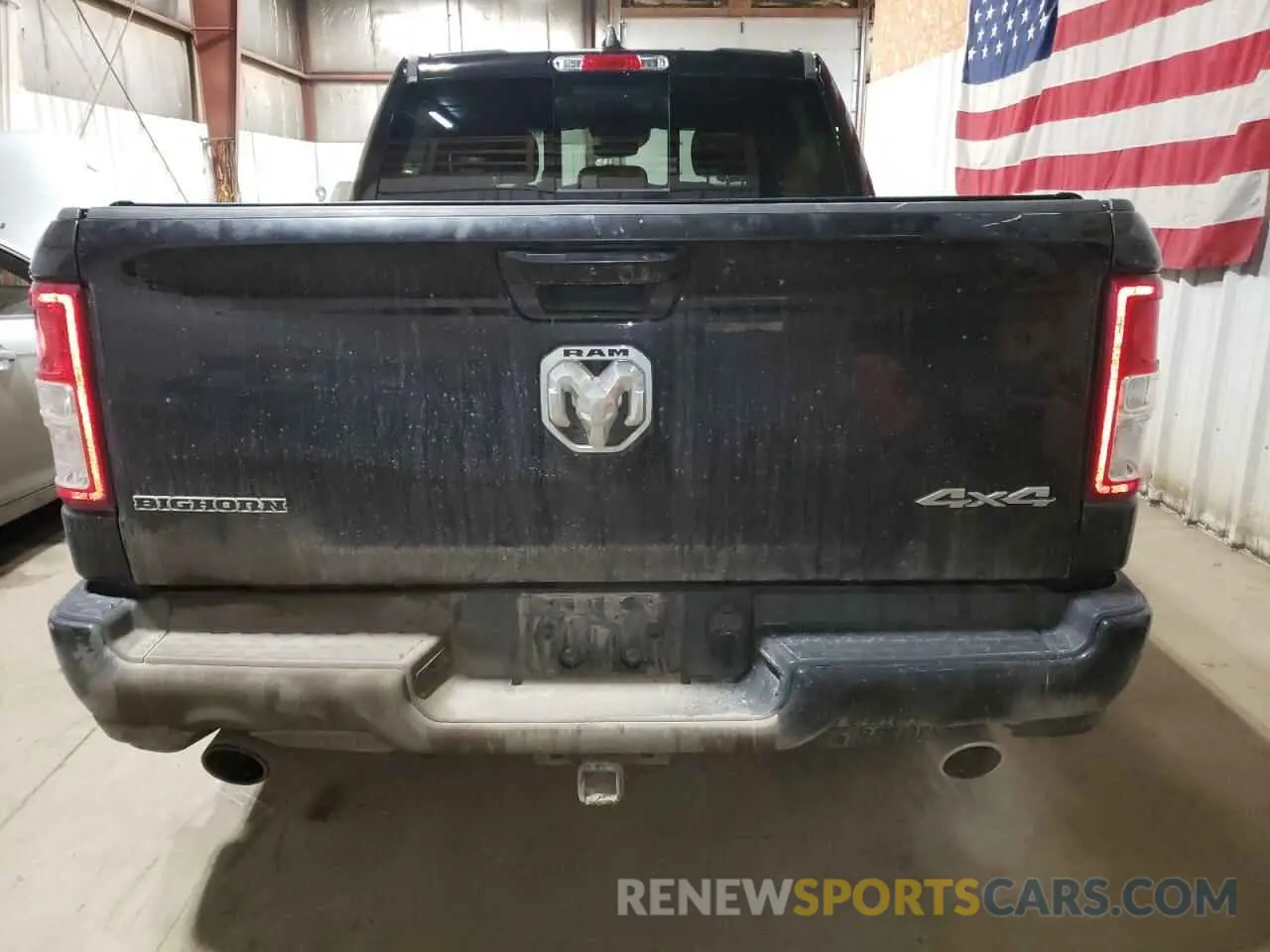 6 Photograph of a damaged car 1C6SRFFT1MN804715 RAM 1500 2021
