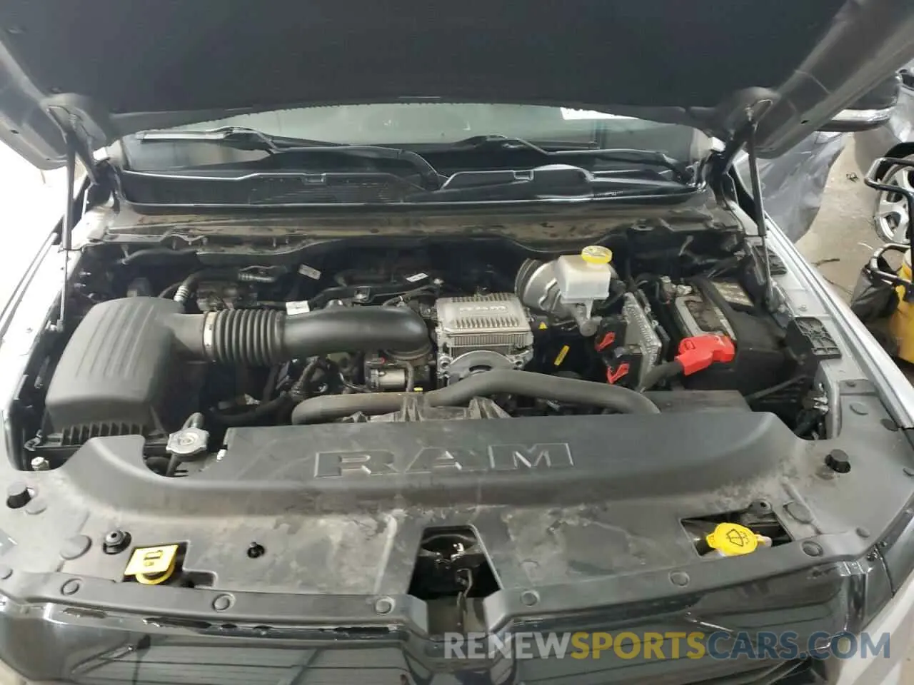 11 Photograph of a damaged car 1C6SRFFT2MN598580 RAM 1500 2021