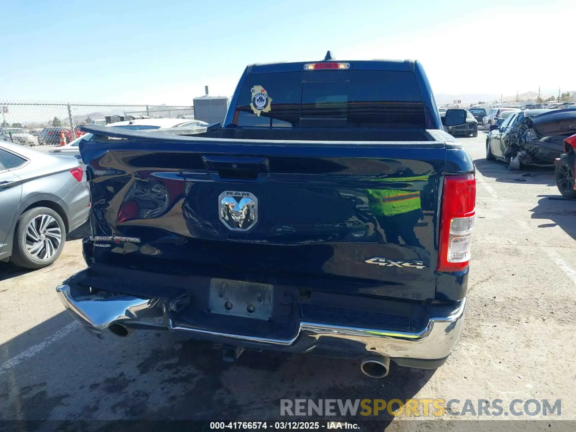 16 Photograph of a damaged car 1C6SRFFT2MN634705 RAM 1500 2021