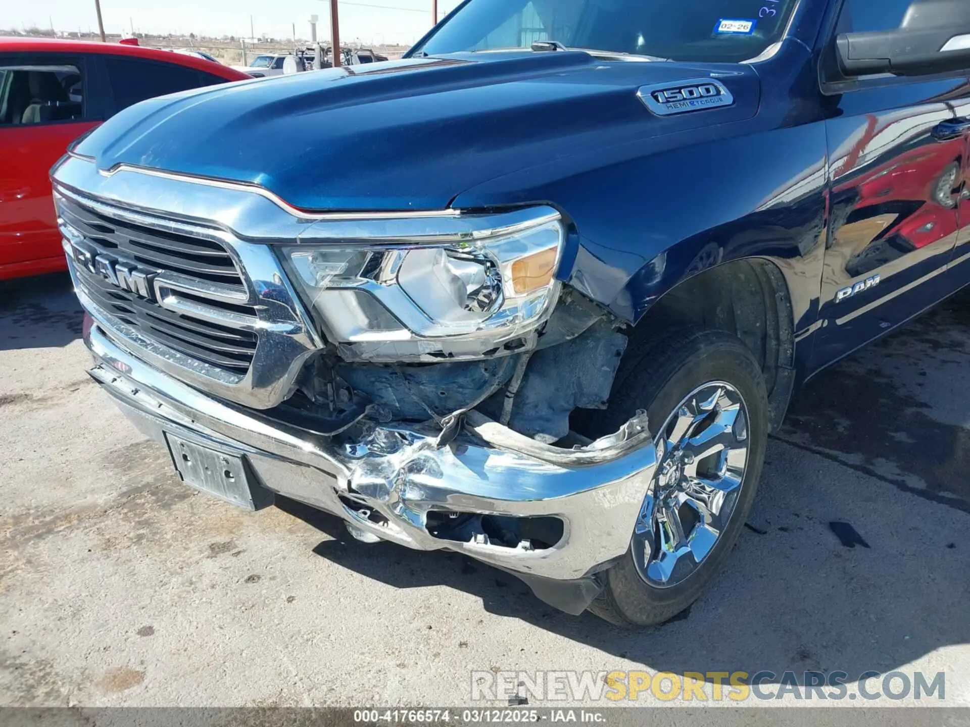 17 Photograph of a damaged car 1C6SRFFT2MN634705 RAM 1500 2021
