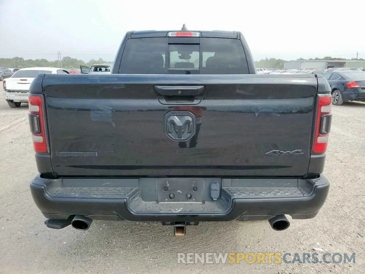 6 Photograph of a damaged car 1C6SRFFT2MN766640 RAM 1500 2021