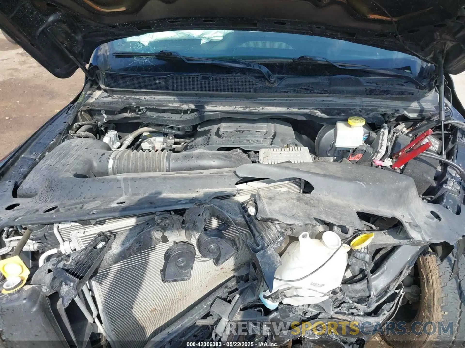 10 Photograph of a damaged car 1C6SRFFT3MN521300 RAM 1500 2021