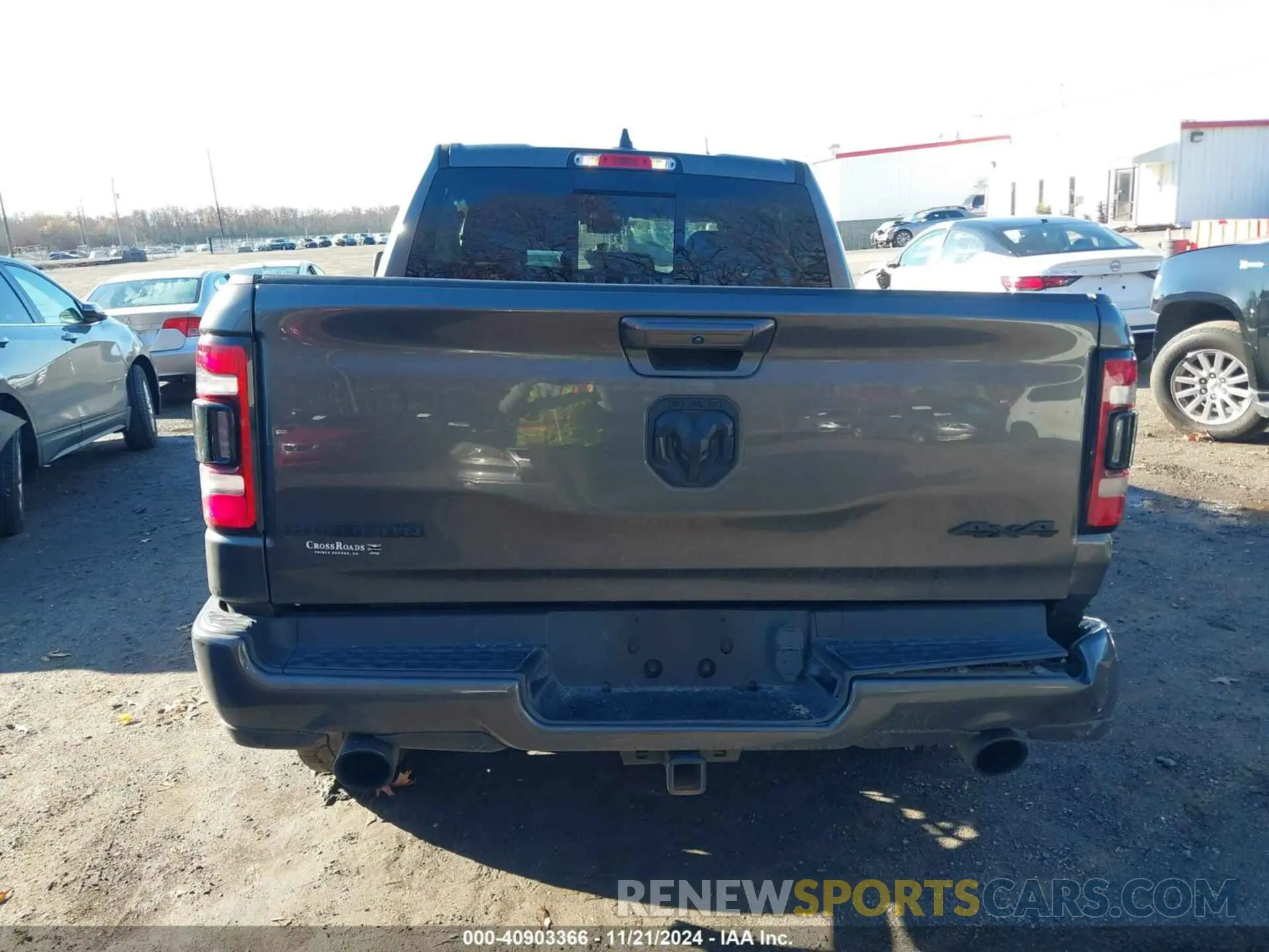 16 Photograph of a damaged car 1C6SRFFT3MN576023 RAM 1500 2021