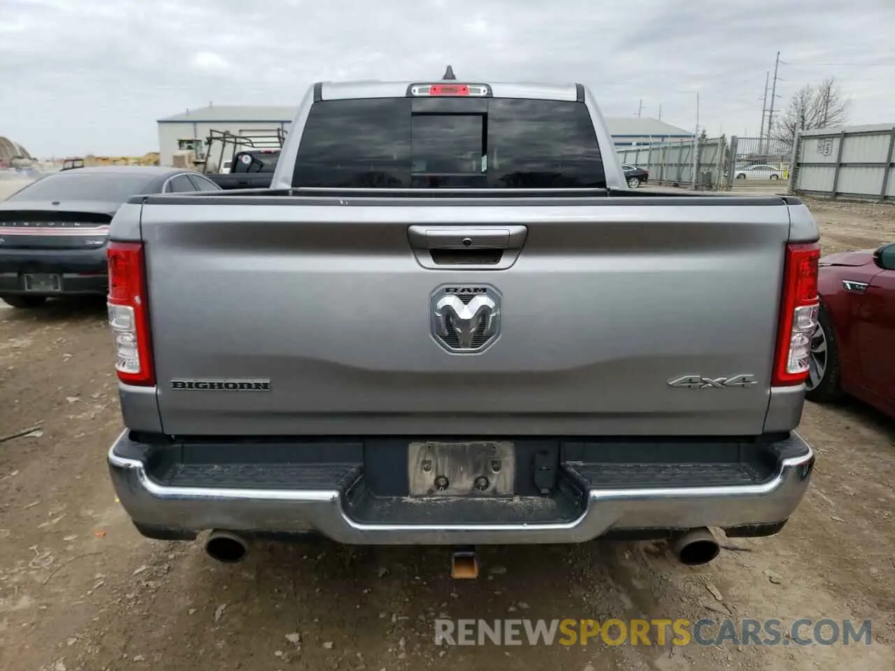 6 Photograph of a damaged car 1C6SRFFT3MN701635 RAM 1500 2021