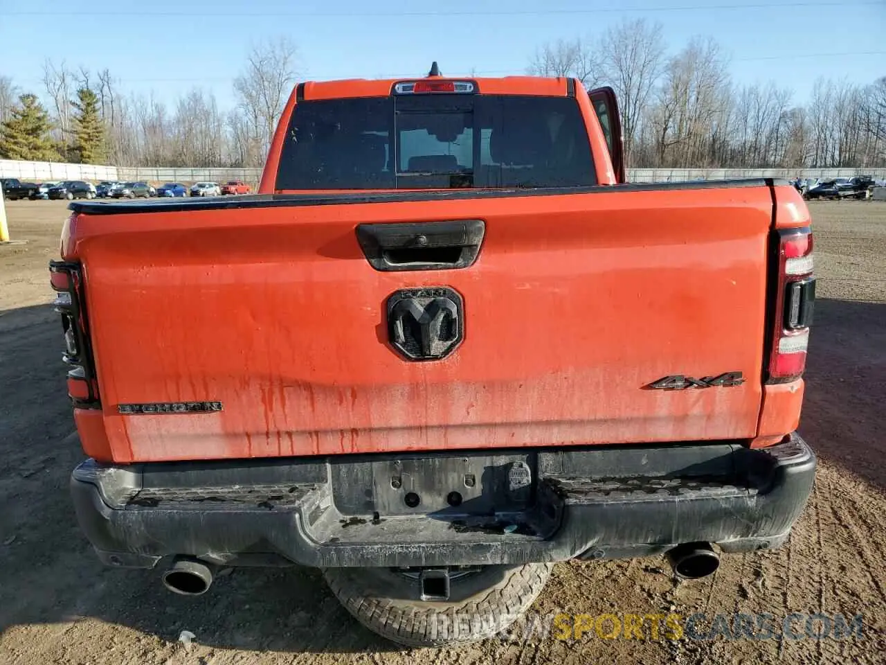 6 Photograph of a damaged car 1C6SRFFT3MN762127 RAM 1500 2021