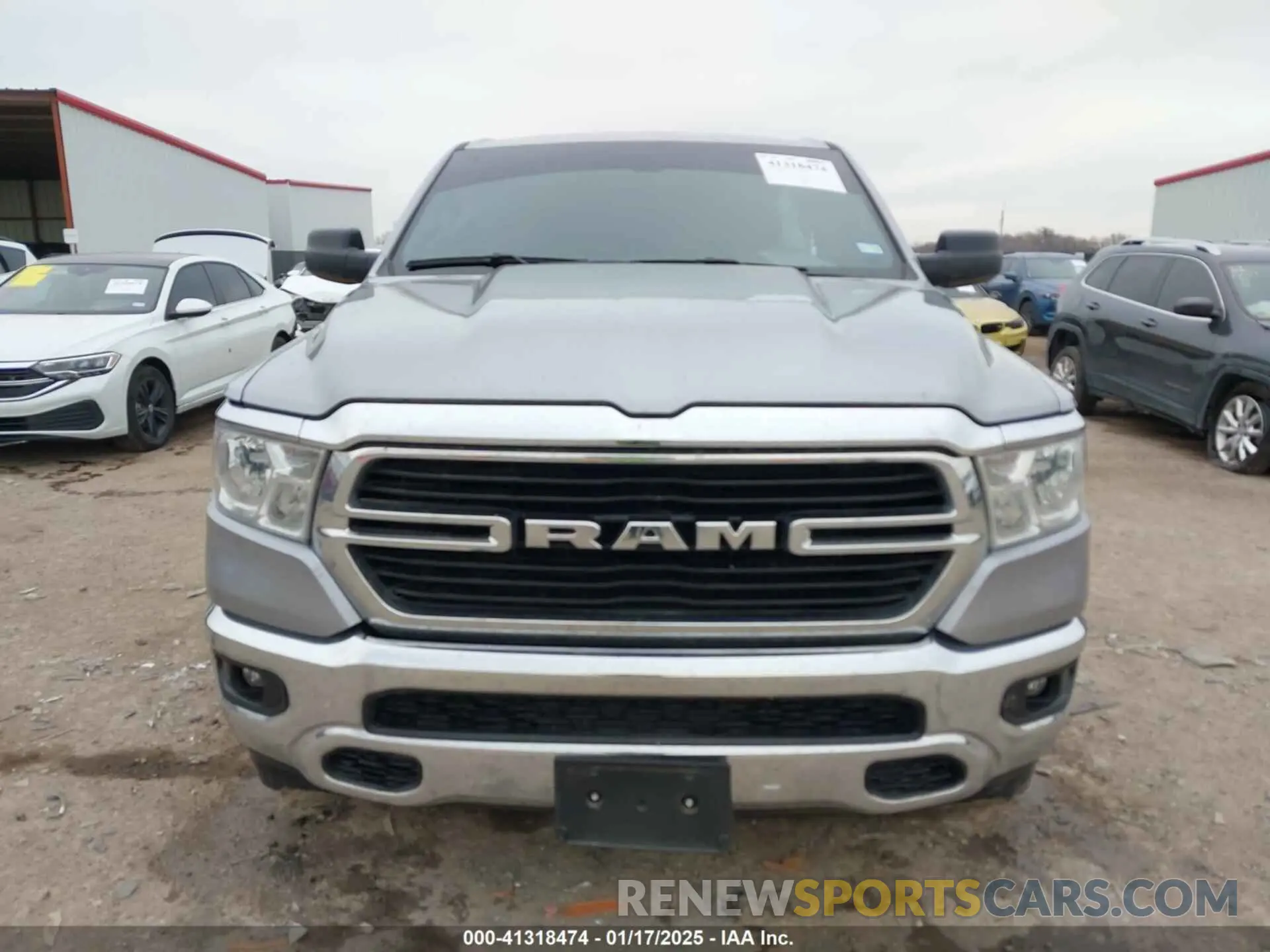 12 Photograph of a damaged car 1C6SRFFT3MN796441 RAM 1500 2021