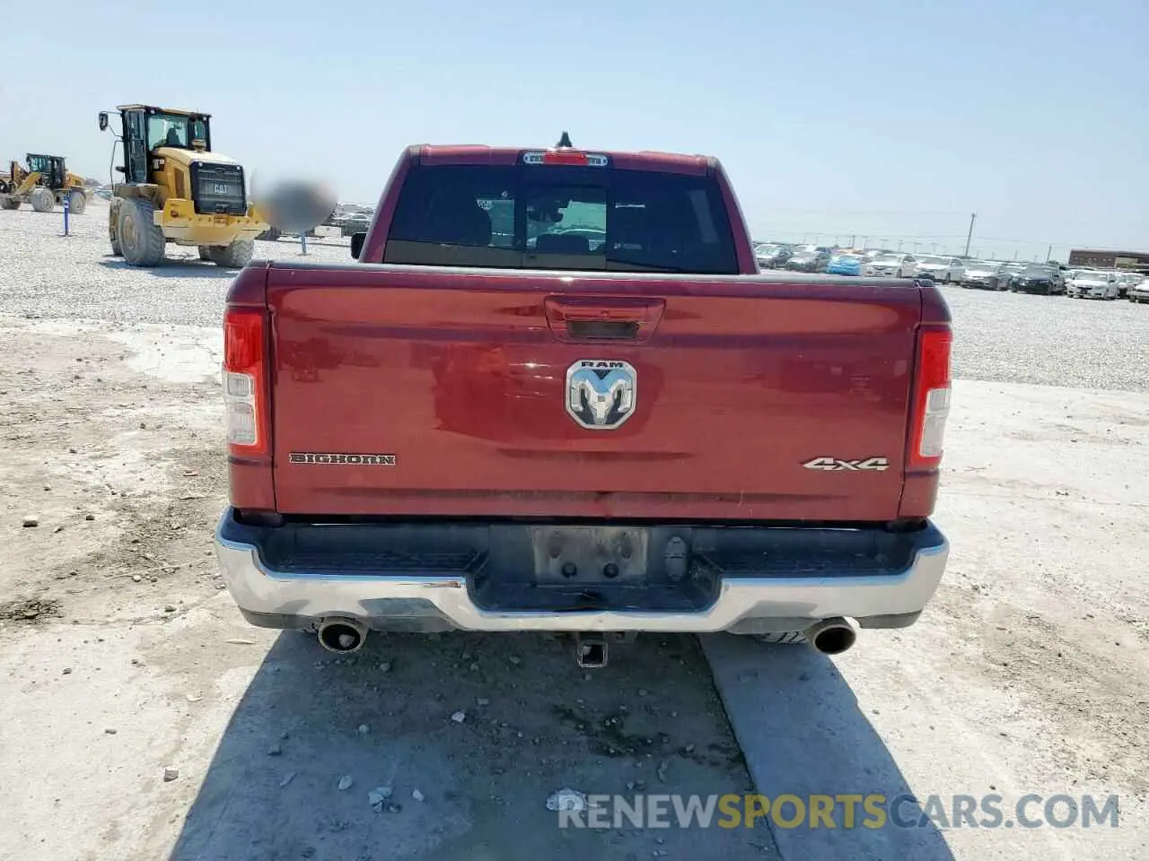 6 Photograph of a damaged car 1C6SRFFT4MN520933 RAM 1500 2021