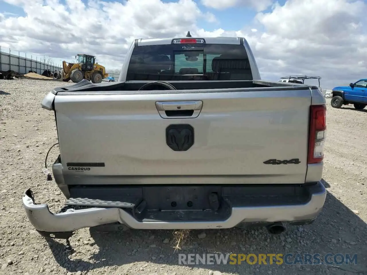 6 Photograph of a damaged car 1C6SRFFT4MN604184 RAM 1500 2021